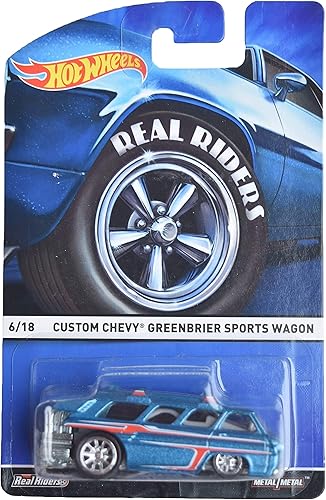 Hot Wheels Chevy Greenbrier Sports Wagon, Real Riders 6/18