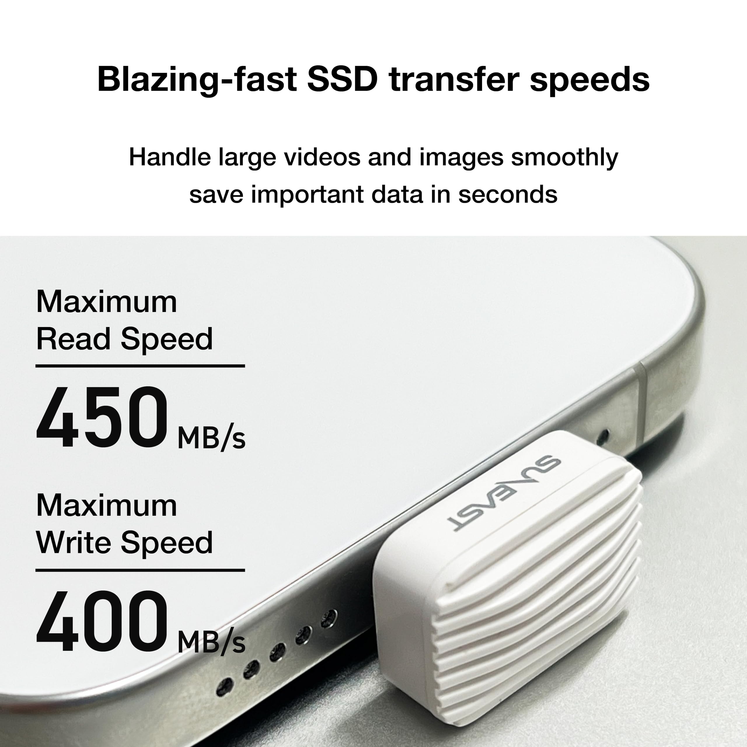Amazon | SUNEAST 外付けSSD USB-C接続 Portable SSD Nano(Android 