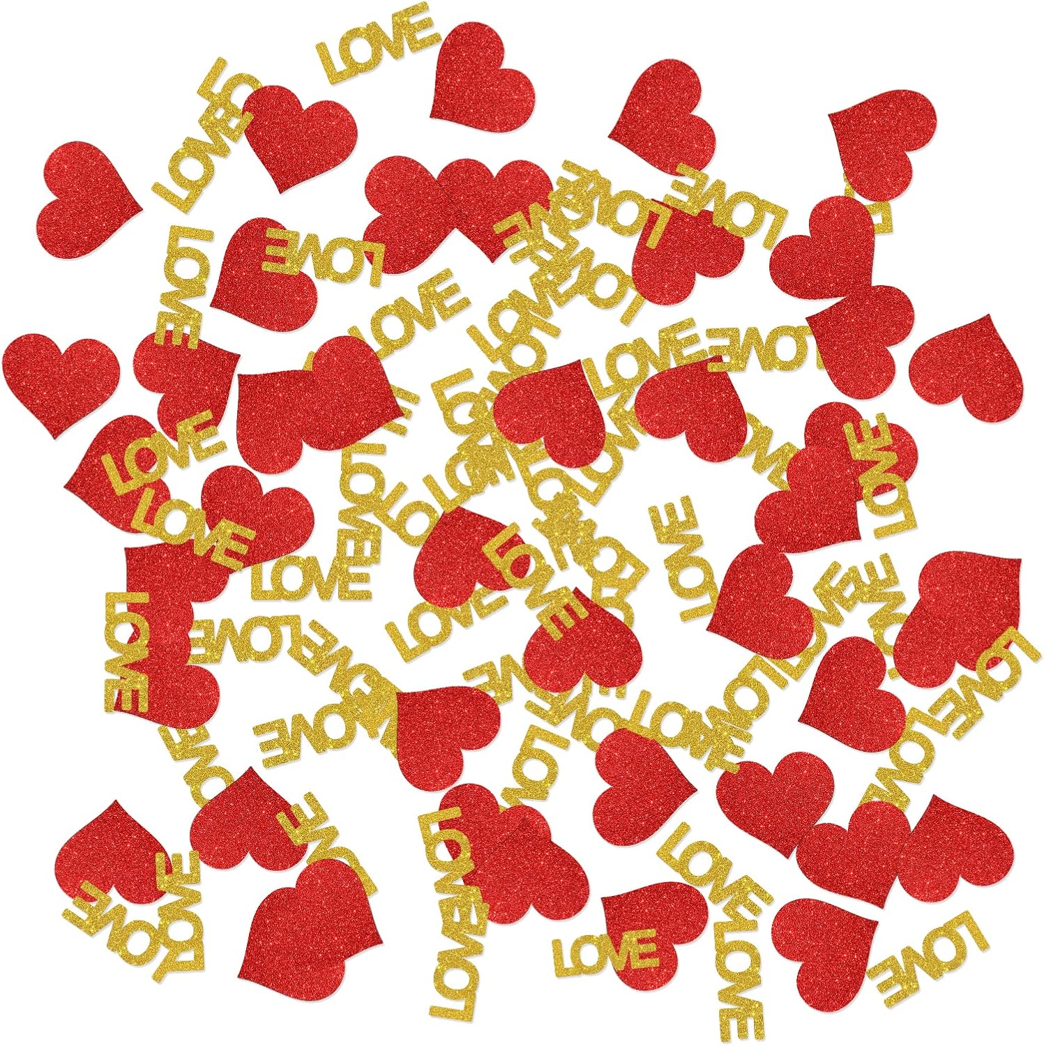 Halodete Love Confetti Wedding Engagement Party Table