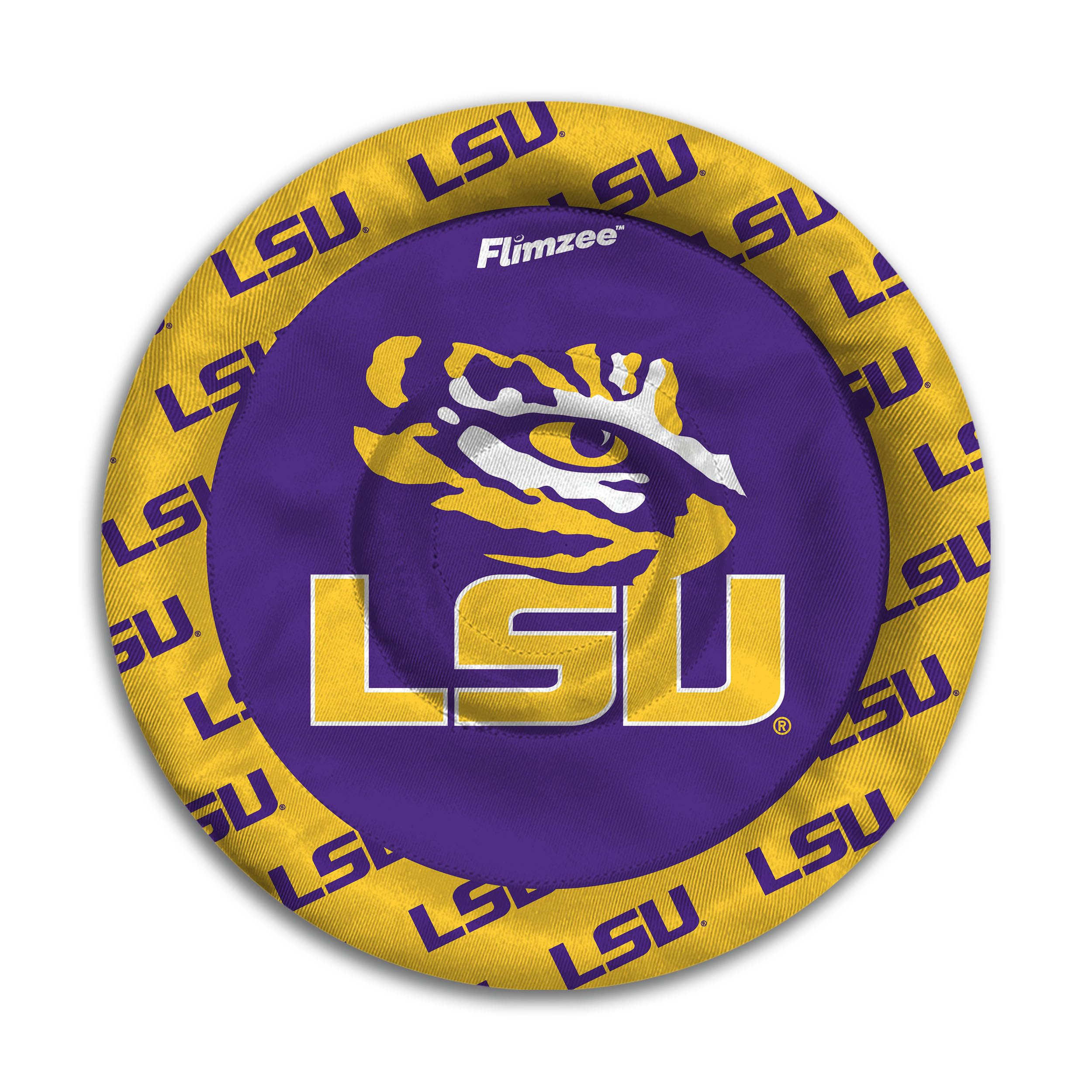 YouTheFan NCAA LSU Tigers Flimzee Bean Bag Flying Disc