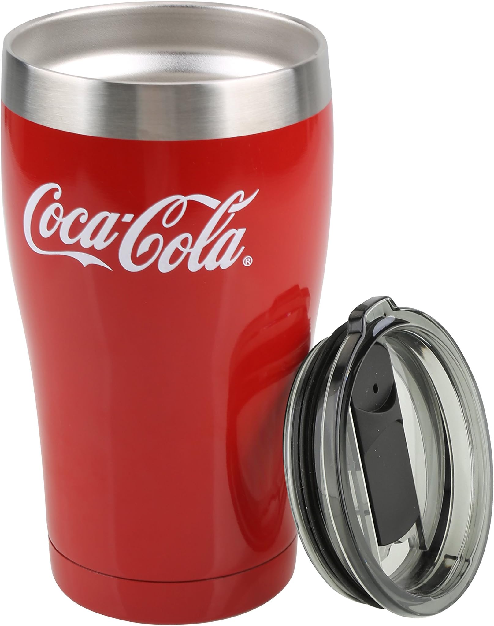 CocaCola Stainless Steel Tumbler, Red, 12 Ounces, 84843