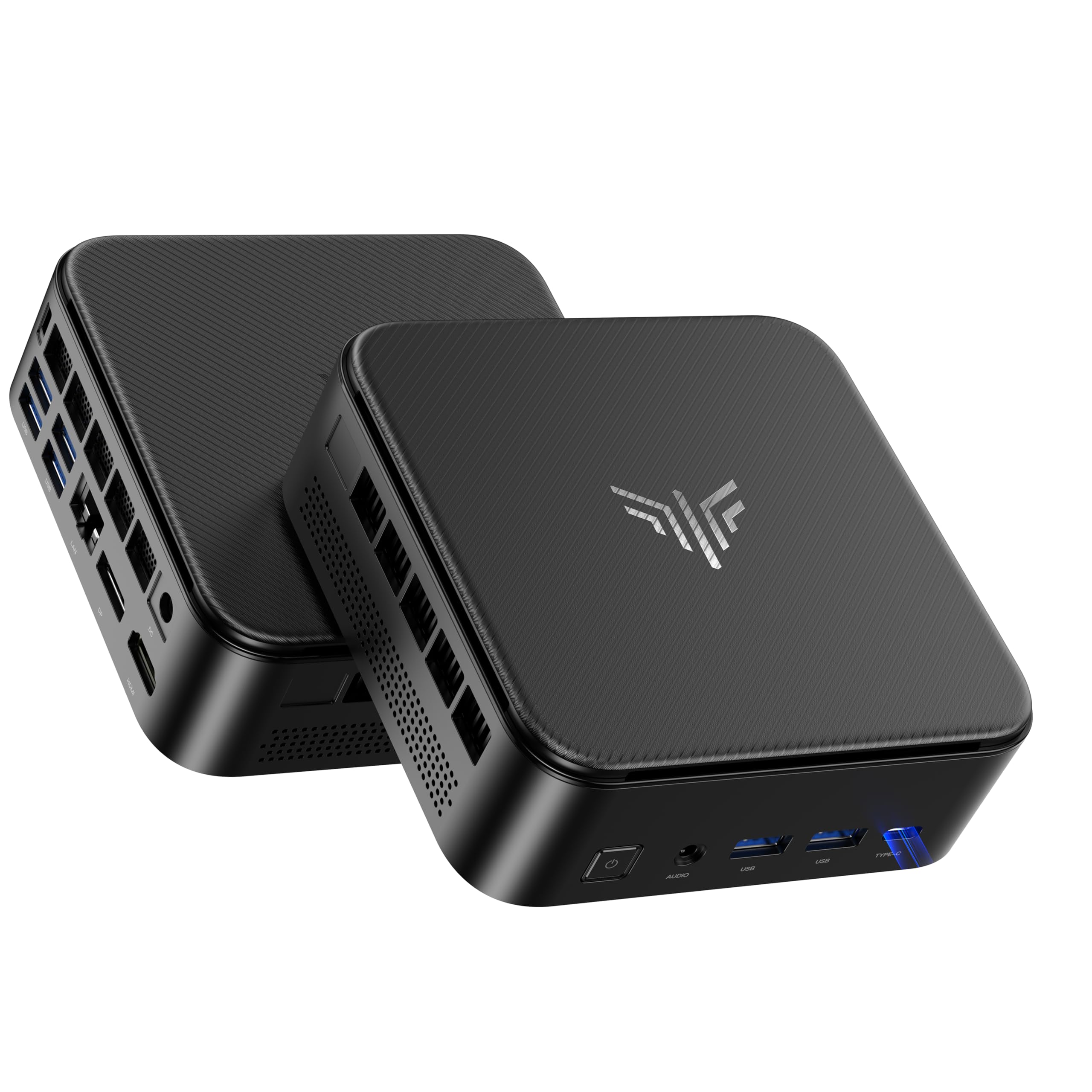 KAMRUI Mini Gaming PC, AMD Ryzen 7 7730U (Beat Ryzen 7 5825U, Max 4.5GHz 8C/16T) Mini Computers 16GB RAM 512GB SSD Micro PC, Small Desktop Computer, WiFi 6, BT5.2, Triple 4K Display for Office Home