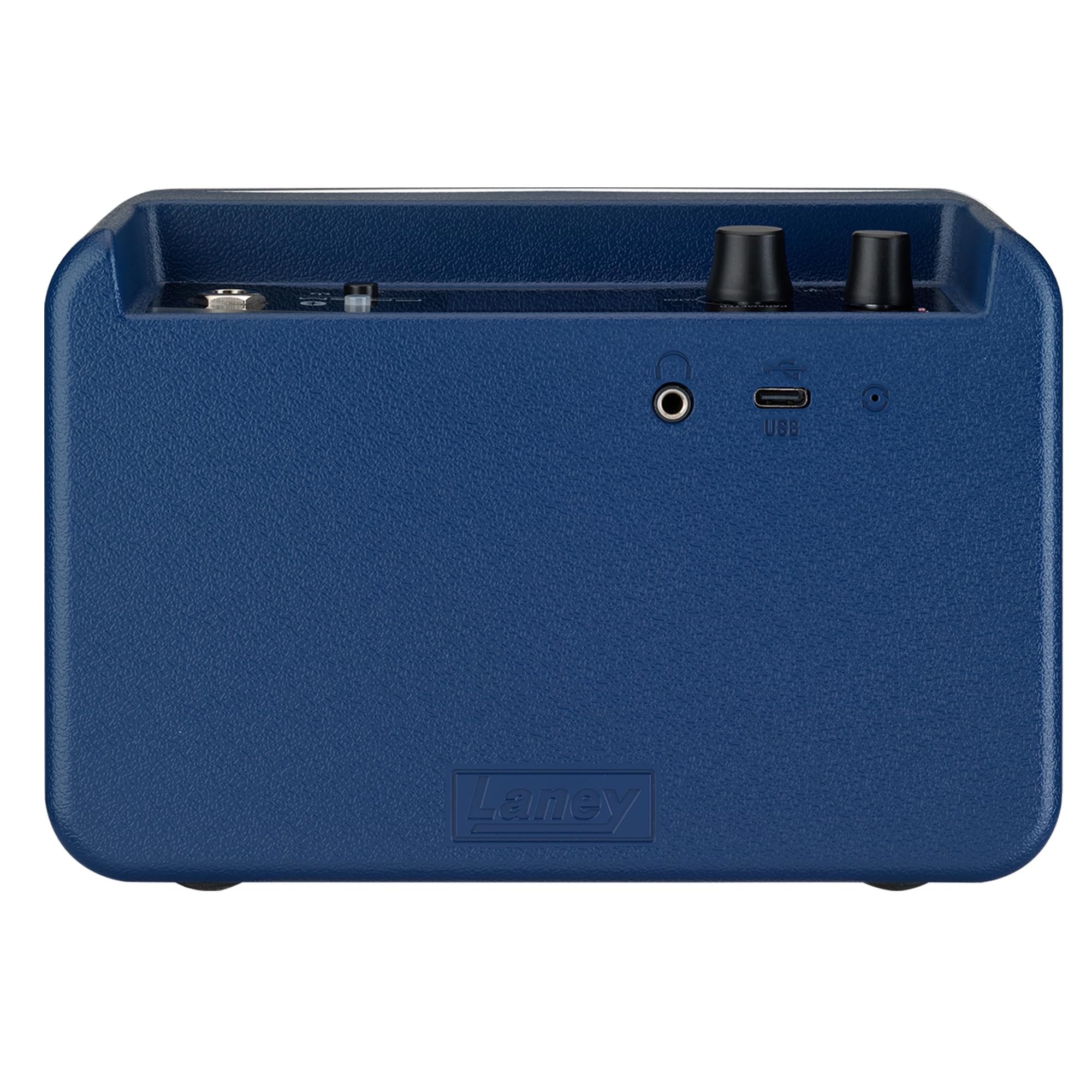 Laney Prism MINI Tragbarer Smart-Gitarrenverstärker, App-gesteuerter Übungsverstärker mit 100 Presets, 17 Amp-Modellen, 32 Effekten, integriertem Tuner, Drum Machine, 14 Stunden Akkulaufzeit – Blau