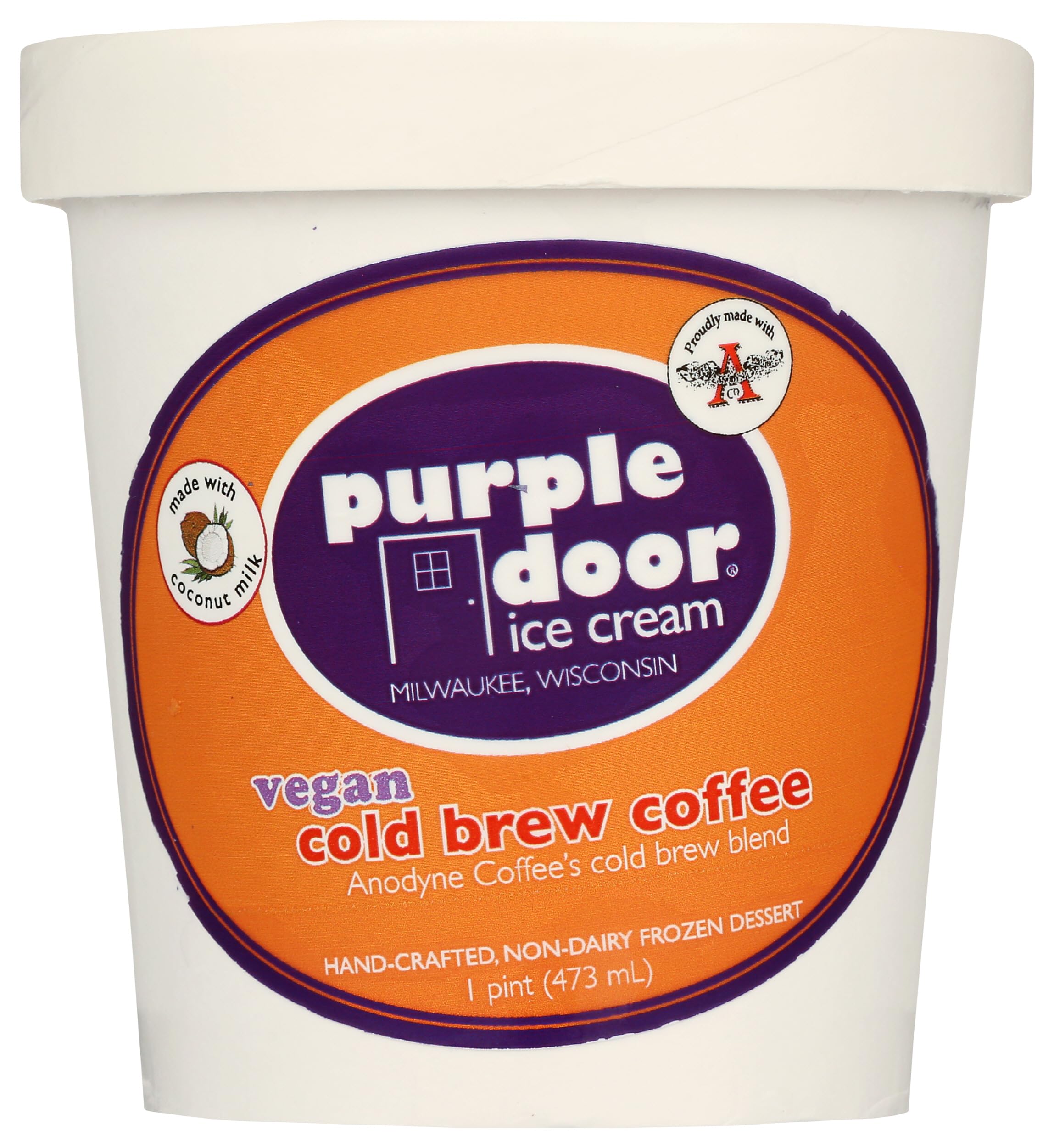 Purple Door, Frozen Dessert Cold Brew Coffee, 16 Ounce | Grocery