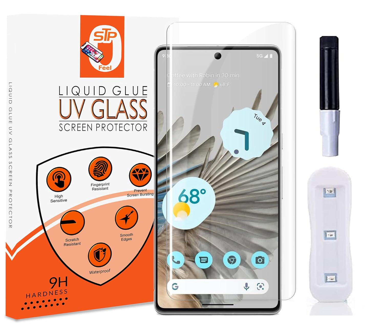 UV Tempered Glass Screen Protector For Xiaomi 13 Pro (Pack of 1) Full Adhesive UV Glue Curved Edge to Edge Case Friendly HD Clarity with easy installation kit UV Tempered Glass Screen Protector For Xiaomi 13 Pro (Pack of 1) Full Adhesive UV Glue Curved Edge to Edge Case Friendly HD Clarity with easy installation kit