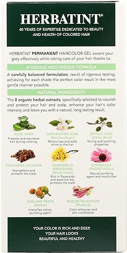 Miniatura 2 de HERBATINT Tinte para el cabello rubio dorado 7D, 4.6 fl oz