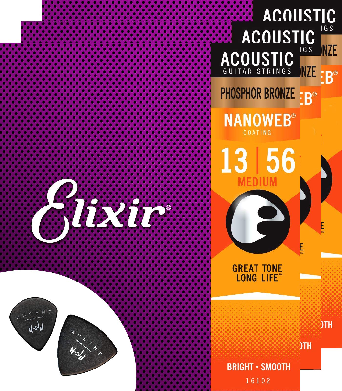 Amazon.co.jp: Elixir エリクサーフォスファーブロンズ