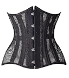 Women 24 Double Steel-Boned Longline Heavy Duty Waist Training Corsets Shaper