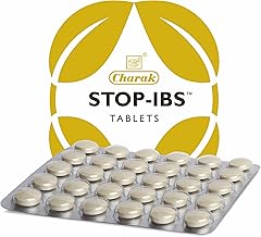 Charak Pharma Stop-IBS Tablet for Relief in Irritable Bowel Syndrome & Relieves Abdominal Gases | Contains Healing Herbs like Sunthi, Bilva & Musta (30 tablets)