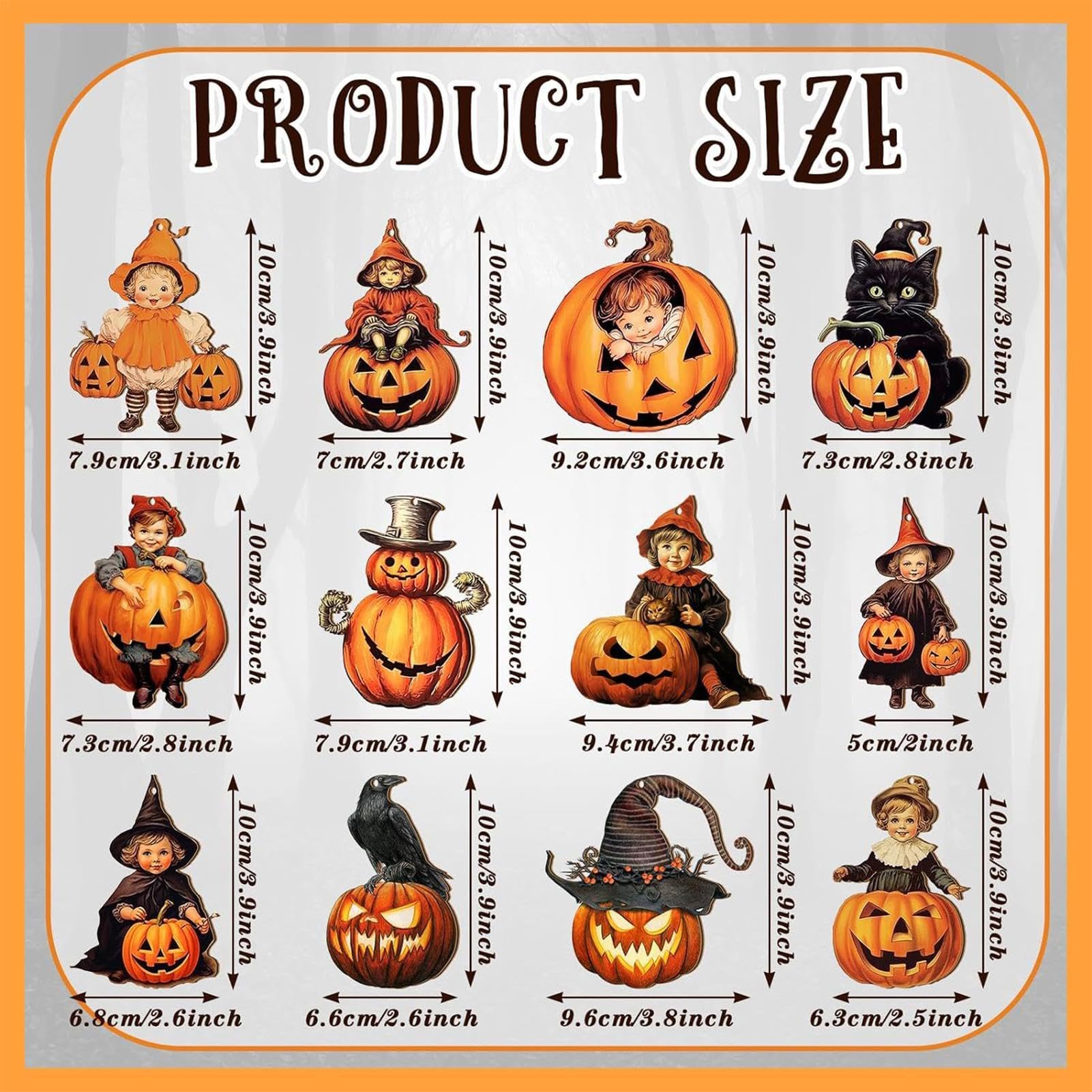 Amazon.co.jp: ハロウィン木製オーナメント,ハロウィンオーナメント