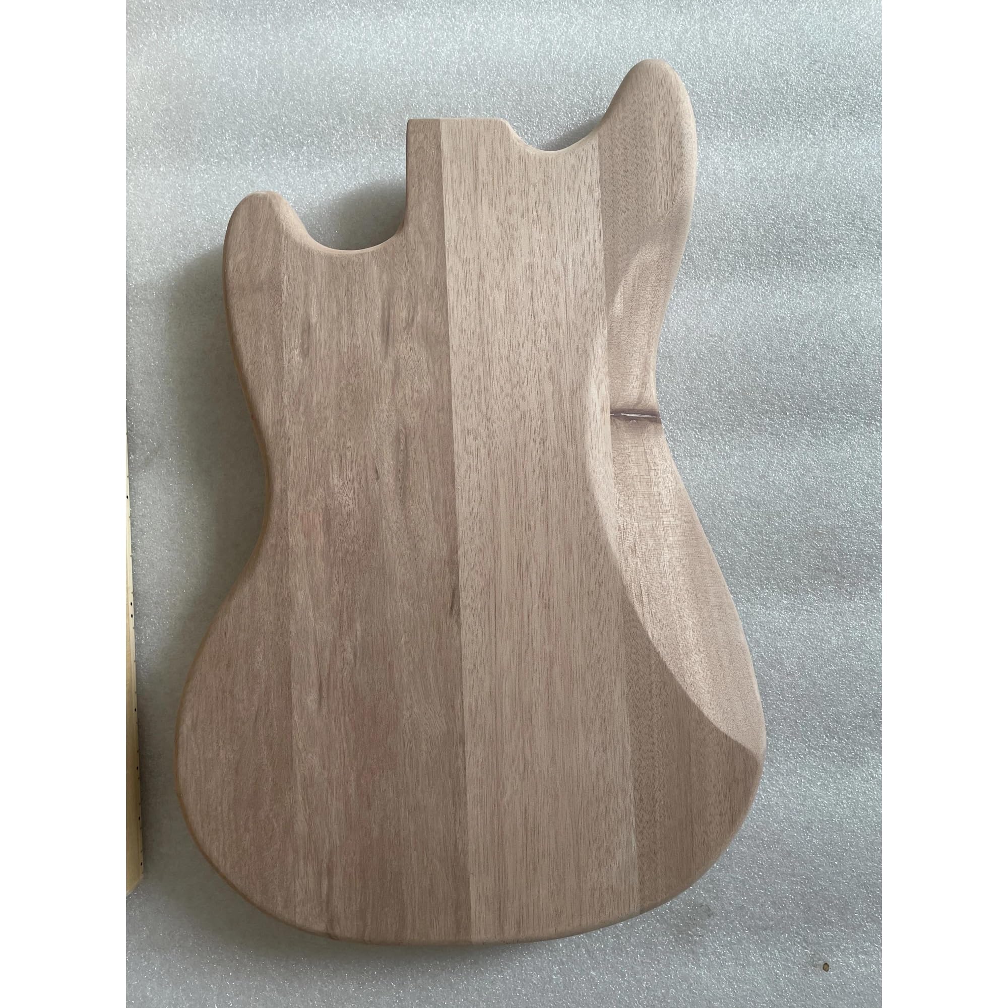 Unfinished Guitar Body Unfinished Electric Guitar Body Blank Mahogany Wooden Barrel DIY Part For Jm T Style