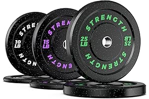 XDDIAS Olympic Bumper Weight Plates