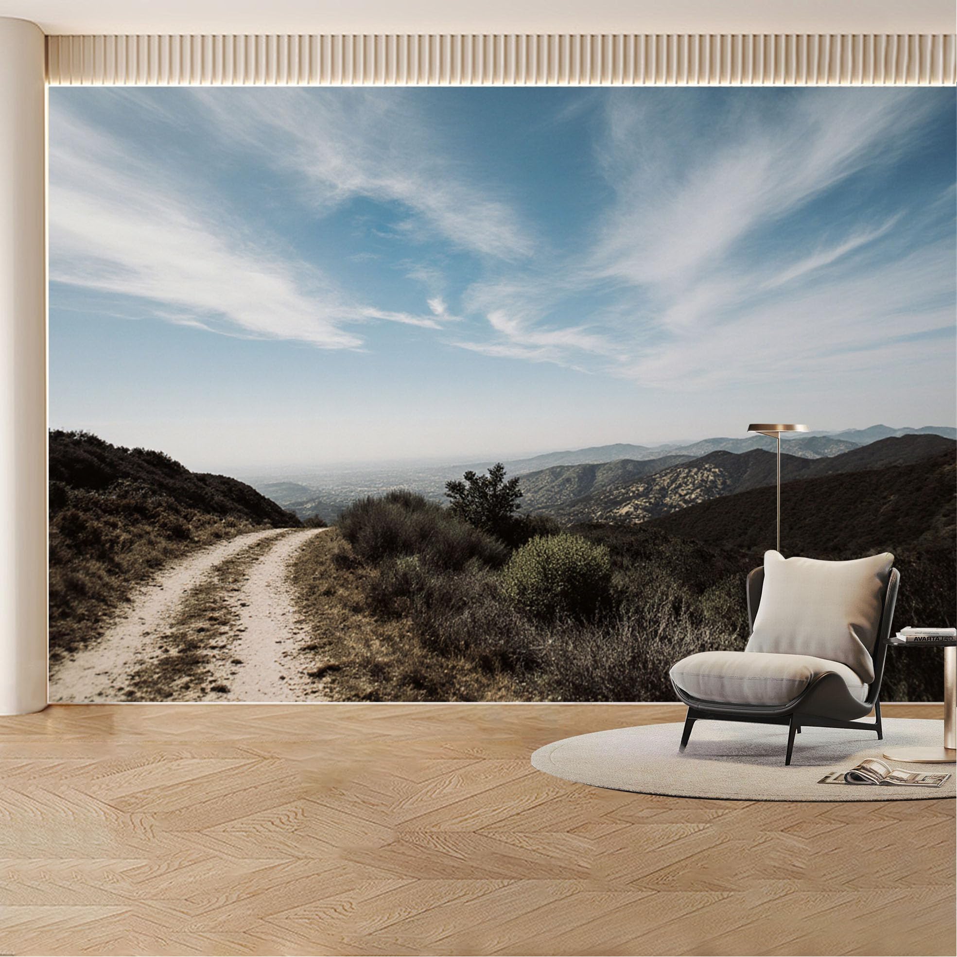Custom Wall Mural Wallpaper Mountain Landscape Nature Scenic View Removable SelfAdhesive Large Photo for Living Room， Bedroom， Office