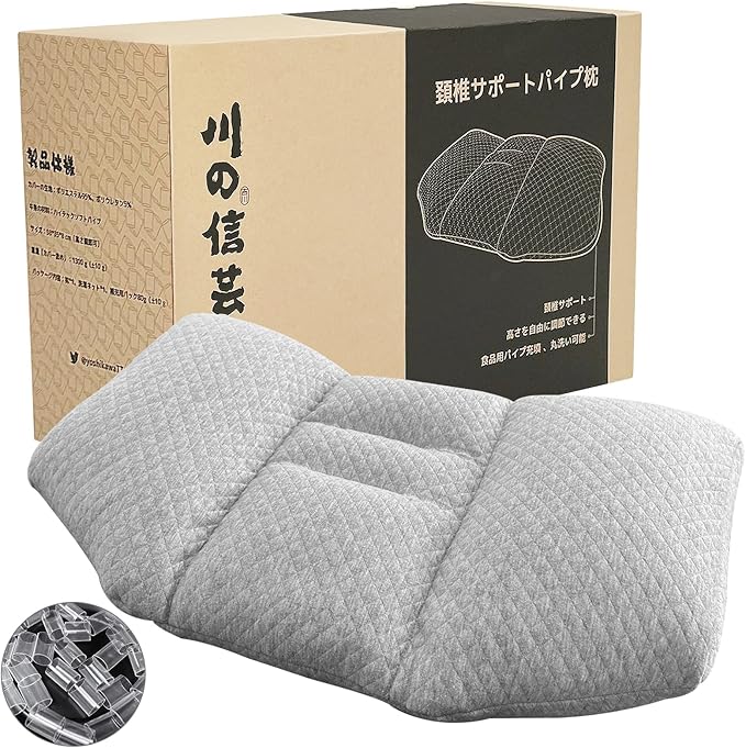Amazon.co.jp Kawano Shingei Pillow, Pipe Pillow, Comfortable Sleep