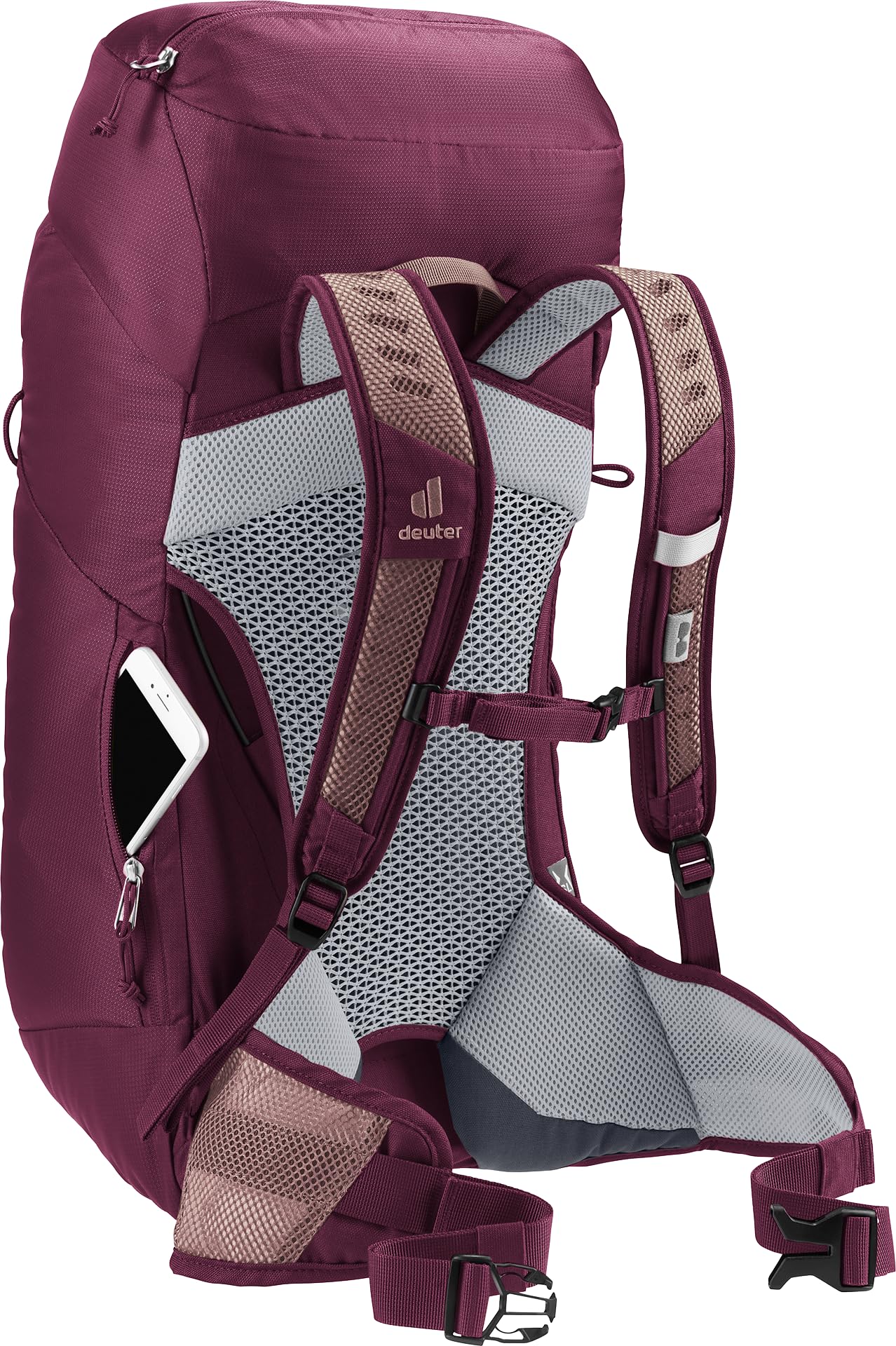 deuter Damski minimalistyczny, Ashrose Cassis, 28 L