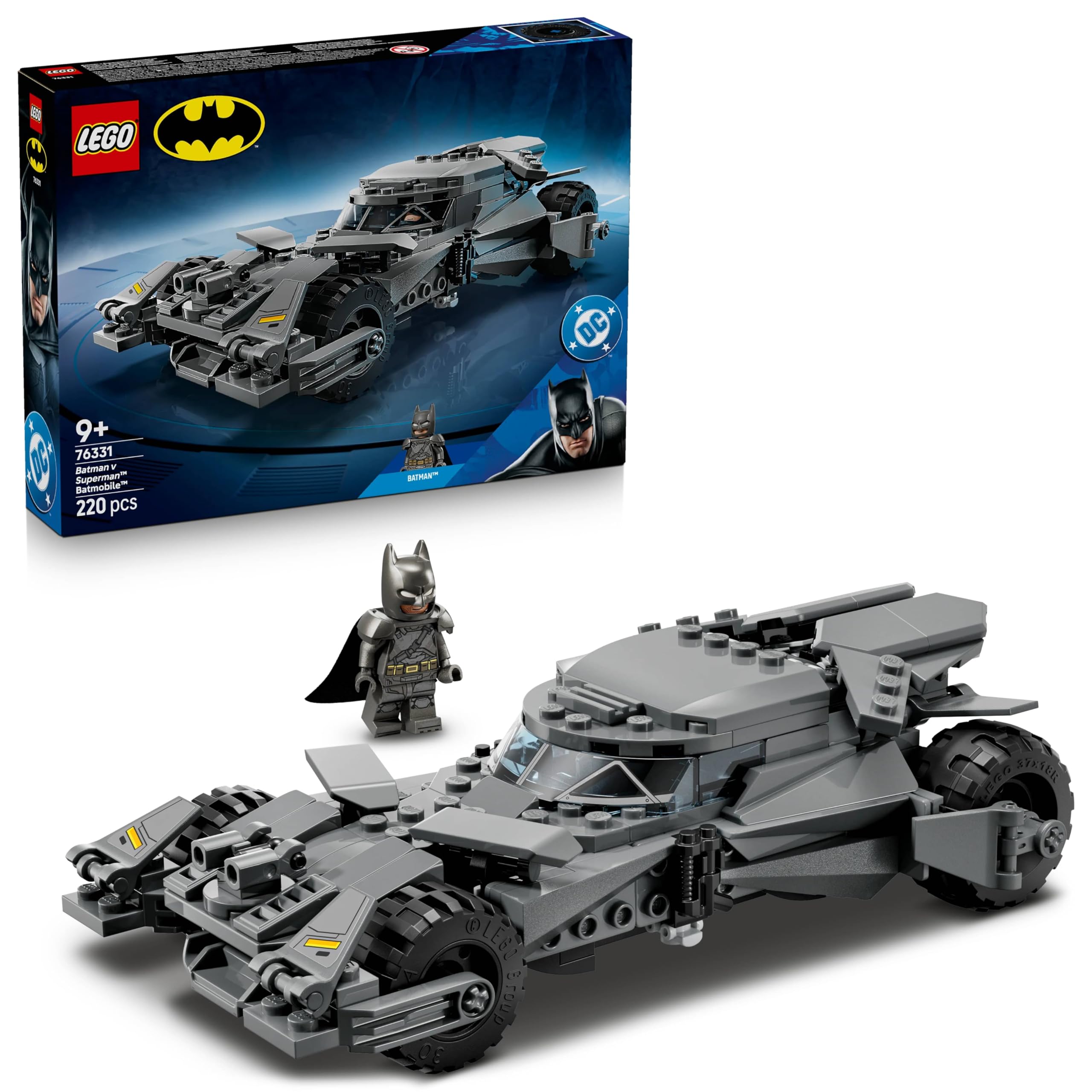 LEGO DC Batman Batman v Superman Batmobile - Super Hero Toy - Car