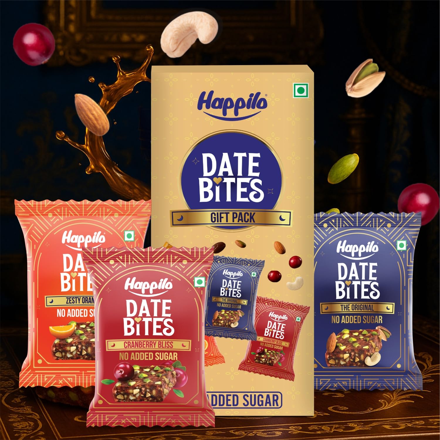 Happilo Premium Date Delight 60g |Includes Original, Cranberry & Zesty Orange Flavours (Pack of 3, 20g each)-picture-18