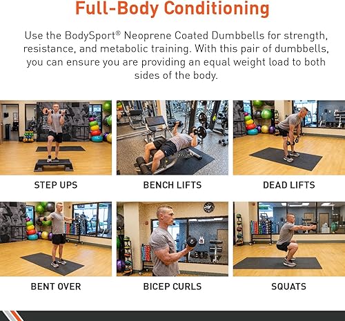 Miniatura 9 de Body Sport Mancuerna deportiva de neopreno