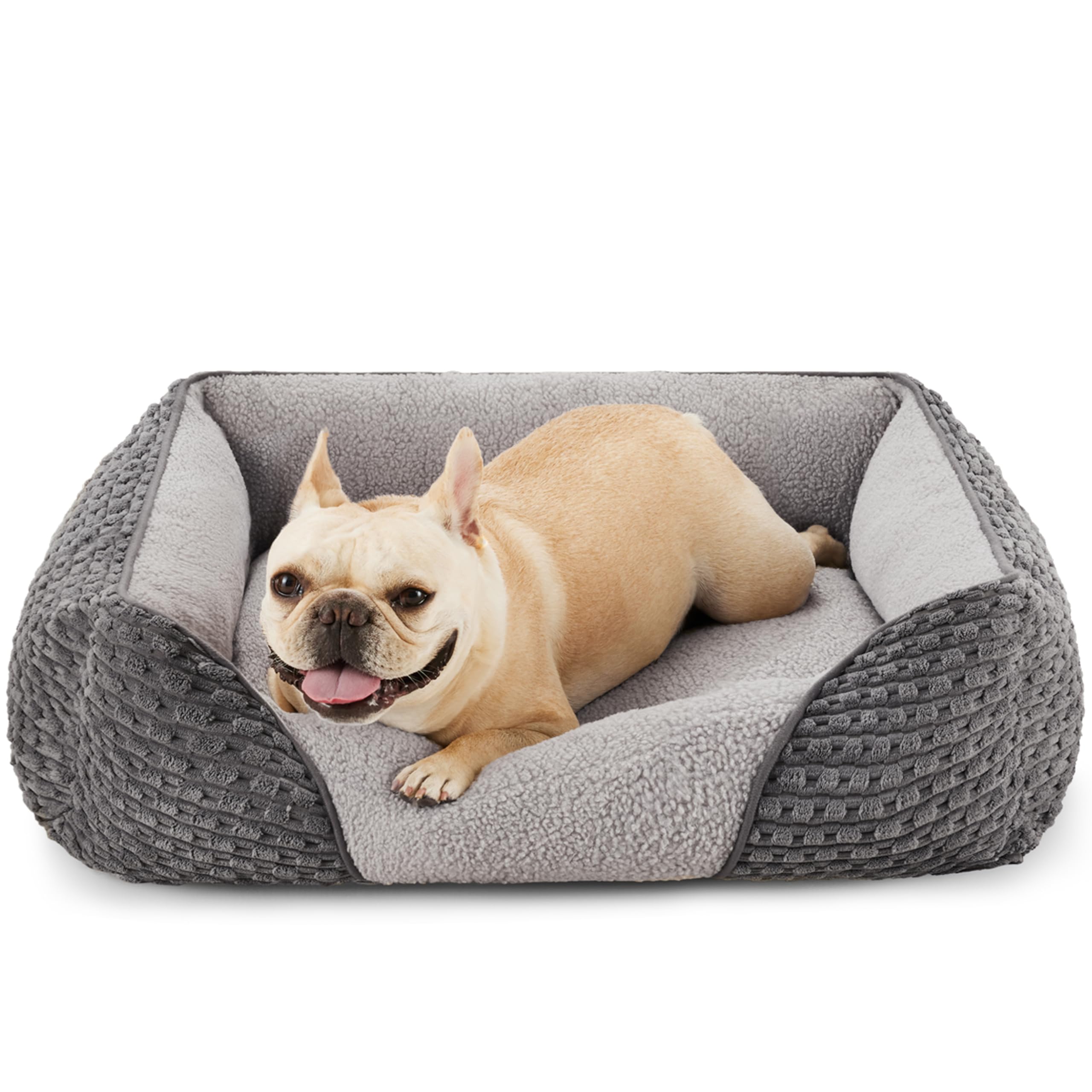 Heymamba Dog Mat Mattress Washable, Waterproof Small Dog Bed Puppy Bed with Three-Dimensional Material of Wheat Ear
