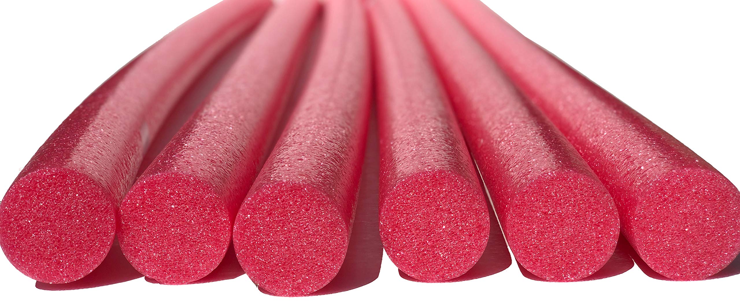 Flex Connex 6 Pack No Hole Extra Long Deluxe Solid Core Pool Noodles …