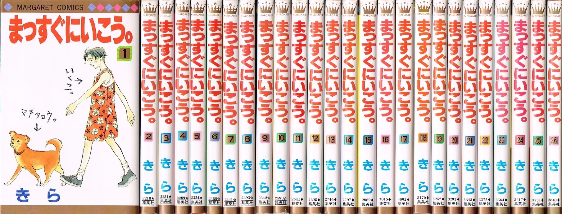 まっすぐにいこう 文庫版全巻セット 81hBmdhDAnL.jpg