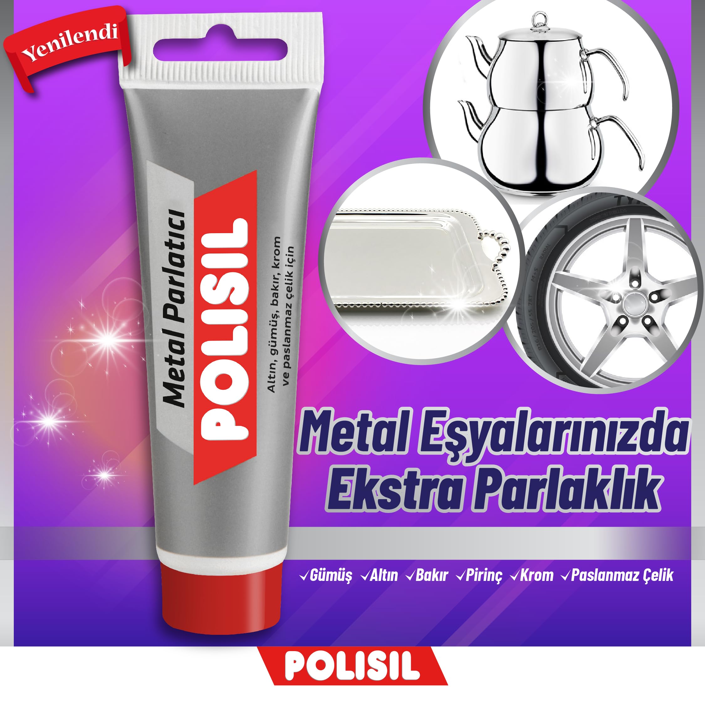 Metal Parlatıcı, 80gr