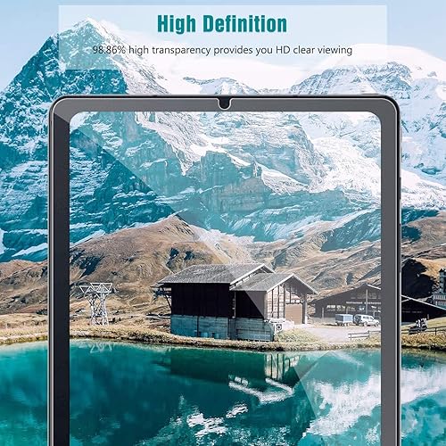 Miniatura 7 de apiker Paquete de 2 protectores de pantalla para Samsung Galaxy Tab S6 Lite de 10.4 pulgadas (202420222020), vidrio templado HD para tableta Samsung