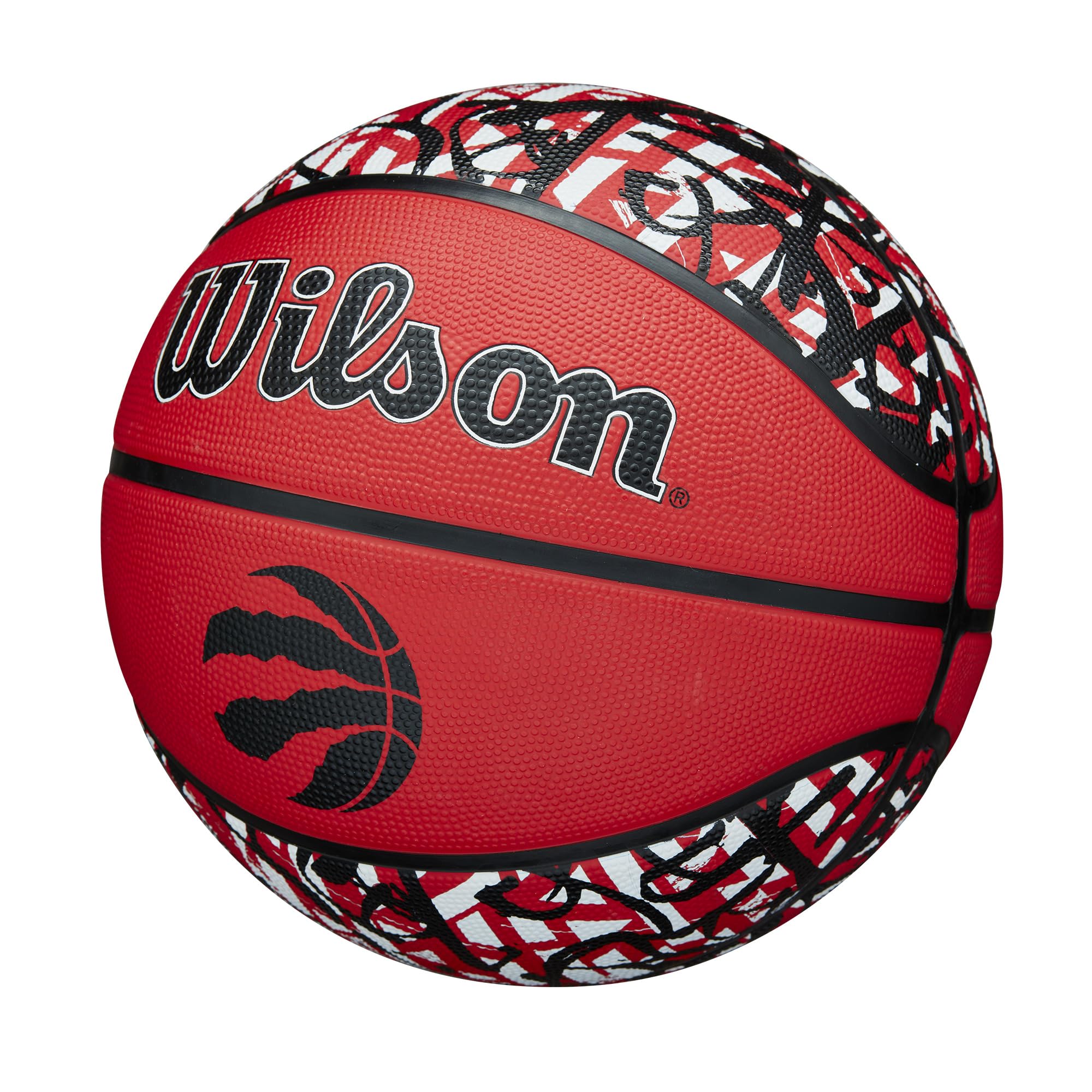 Wilson NBA Team Graffiti Baloncesto - Toronto Raptors, tamaño 7-29.5 Pulgadas