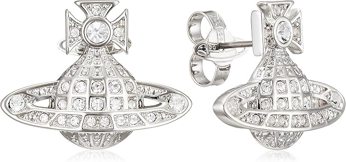 Amazon | [ヴィヴィアンウエストウッド]MINNIE BAS RELIEF ピアス 