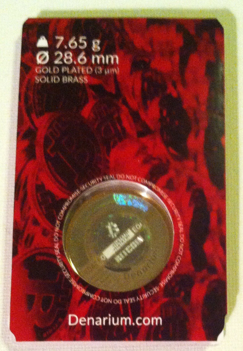 Amazon.co.jp: 空1 / 10 BTCゴールドメッキ物理denarium Bitcoin Ready toロードColdストレージ :  ホビー