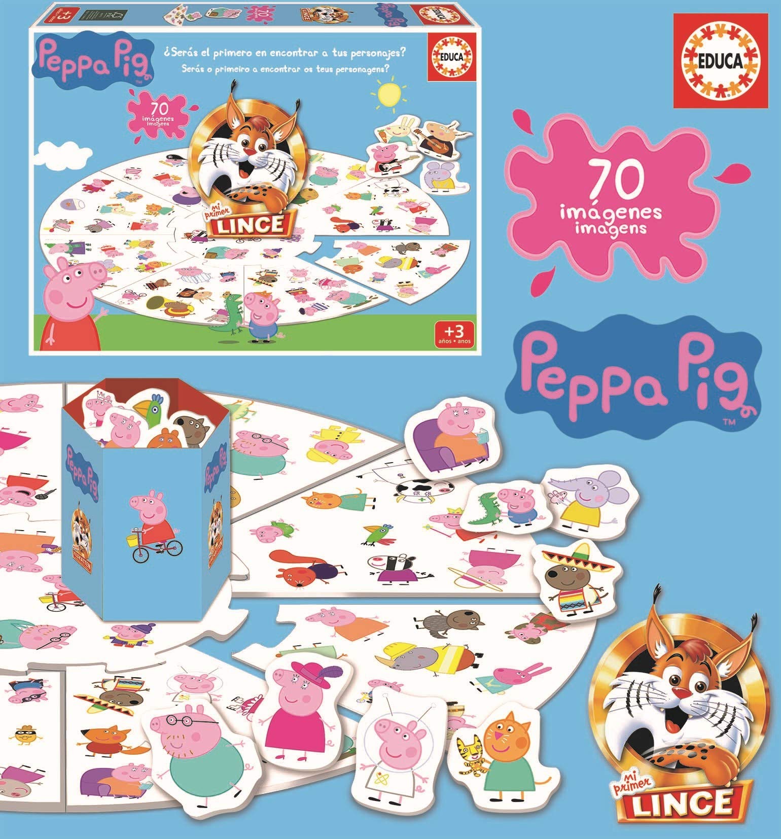 Puzzle Peppa Pig Parchís Y Oca De Peppa Pig Juego De Mesa