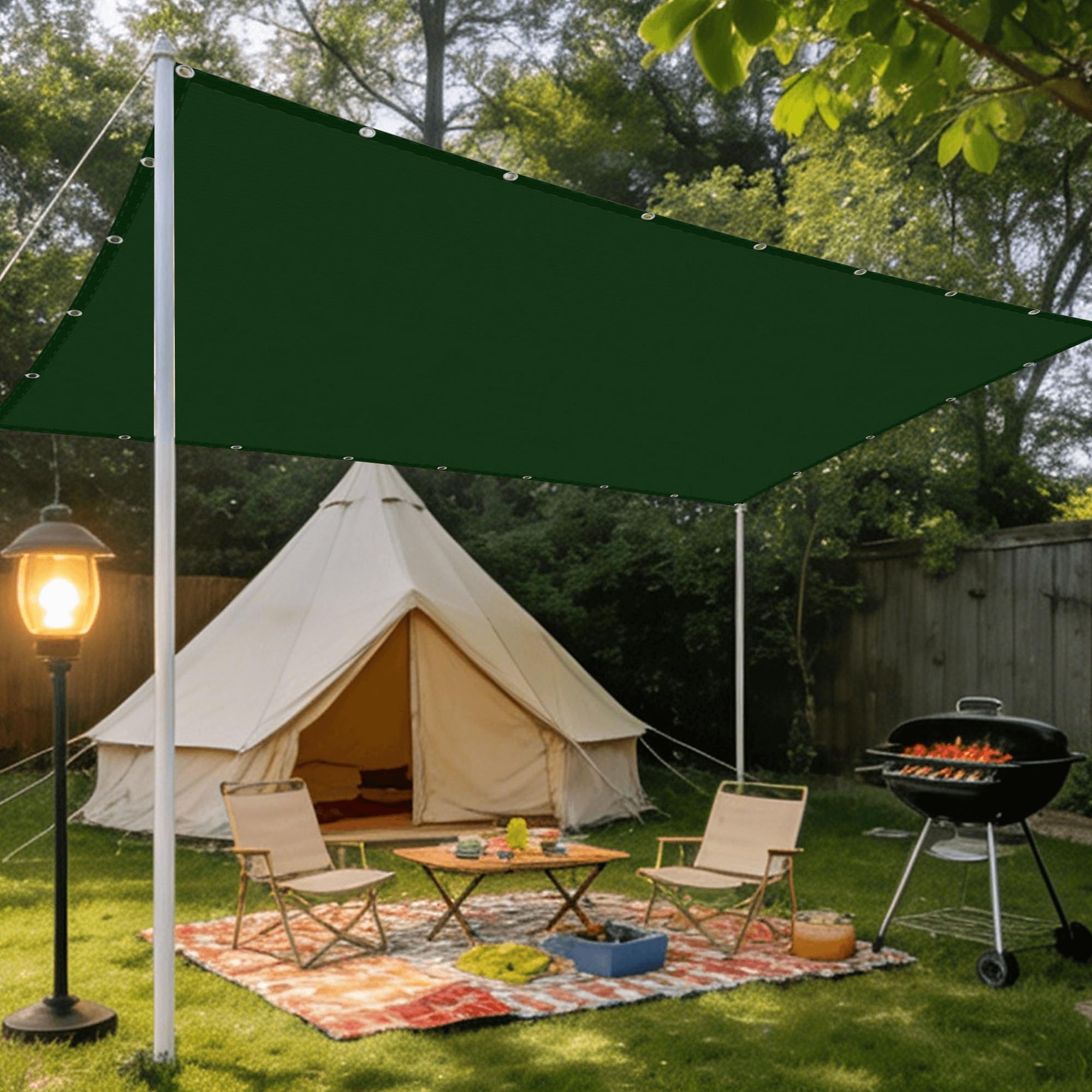 Voiles d'ombrage pour jardin et piscine : profitez de votre terrasse