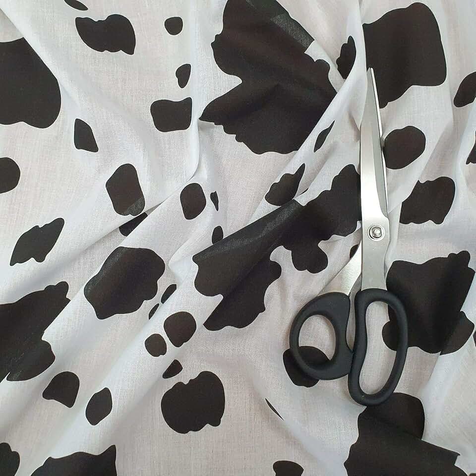 Amazon.co.uk cow print fabric