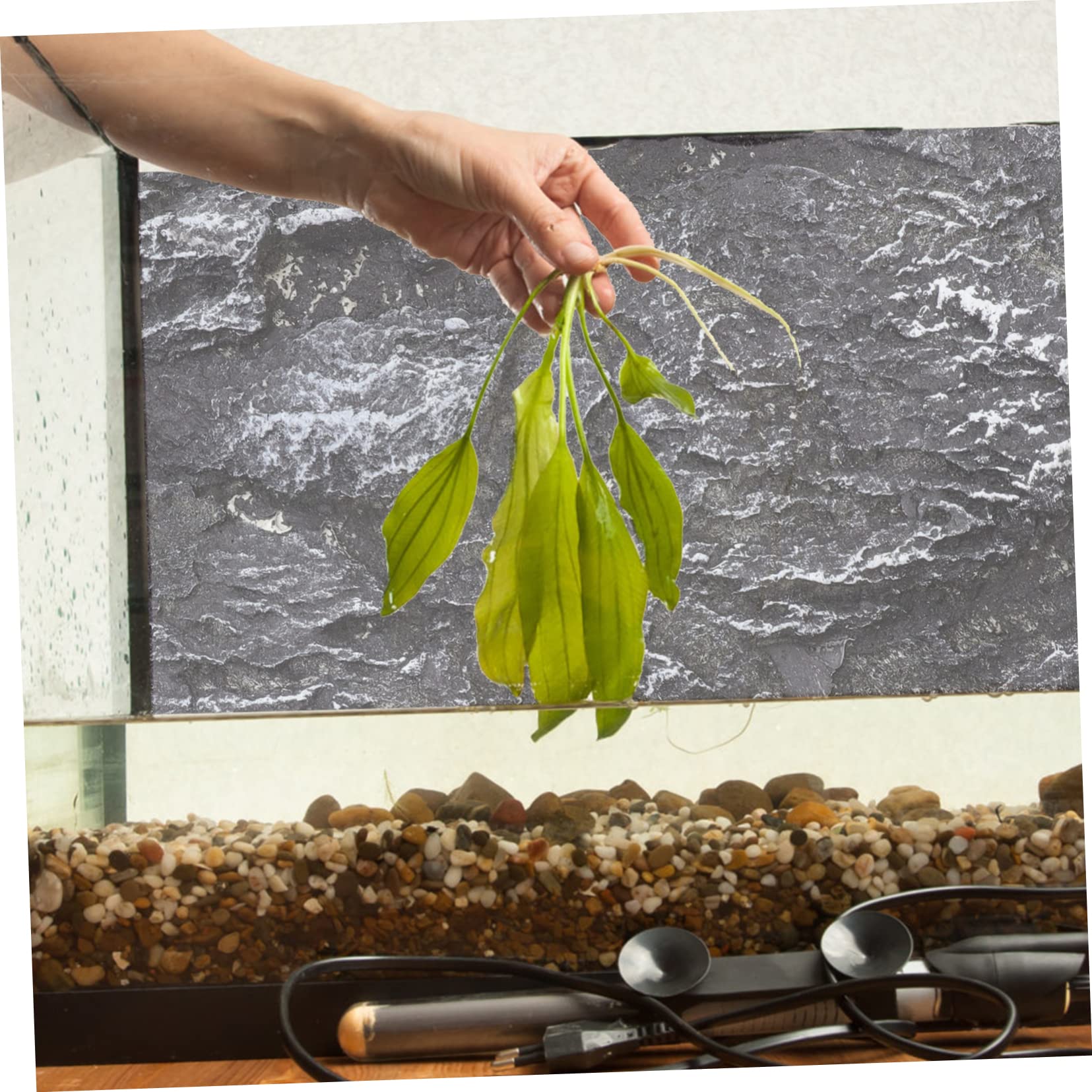 GALPADA Background Rock Slab Reptile Decor Reptile Hide Aquarium Background Rock Backdrop Backing Snake Substrate Lizard Tank Background Reptile Background Reptile Enclosure Decorations