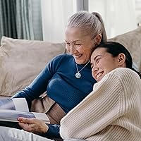 Vista 16 de SmileBelle Tree of Life Necklace as Birthday Gifts for Mom Grandma, Mom Gifts for Stepmom as Bonus Mom Gifts From Daughter, Silver Mother in Law