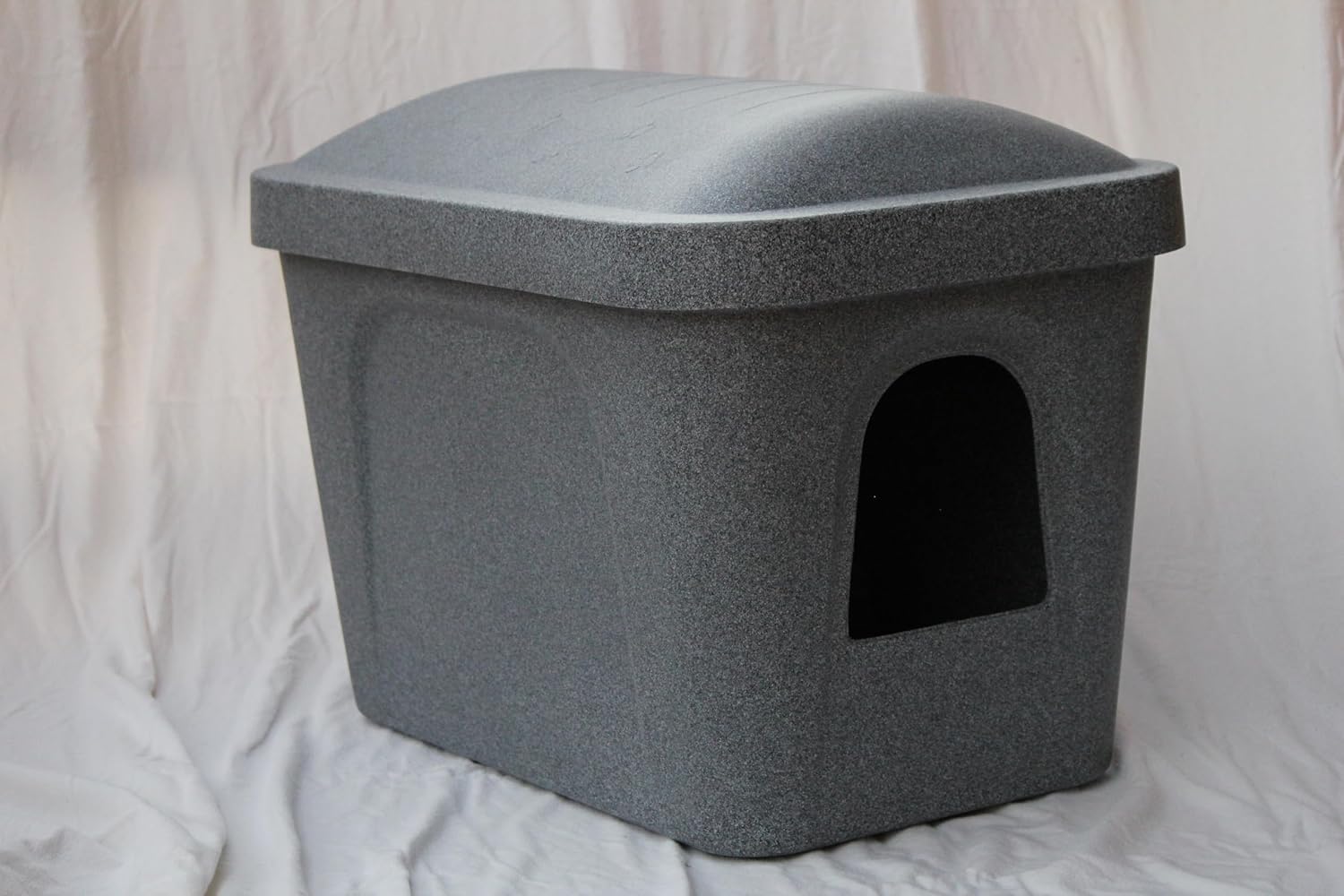 Generic Kat Kave Extra Large Litter Box (Charcoal Gray)