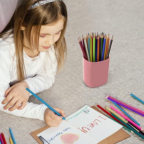 Miniatura 4 de Acrimet Soporte para lápices jumbo, vaso para bolígrafos, organizador de escritorio de gran tamaño para estudiantes, artistas y profesionales