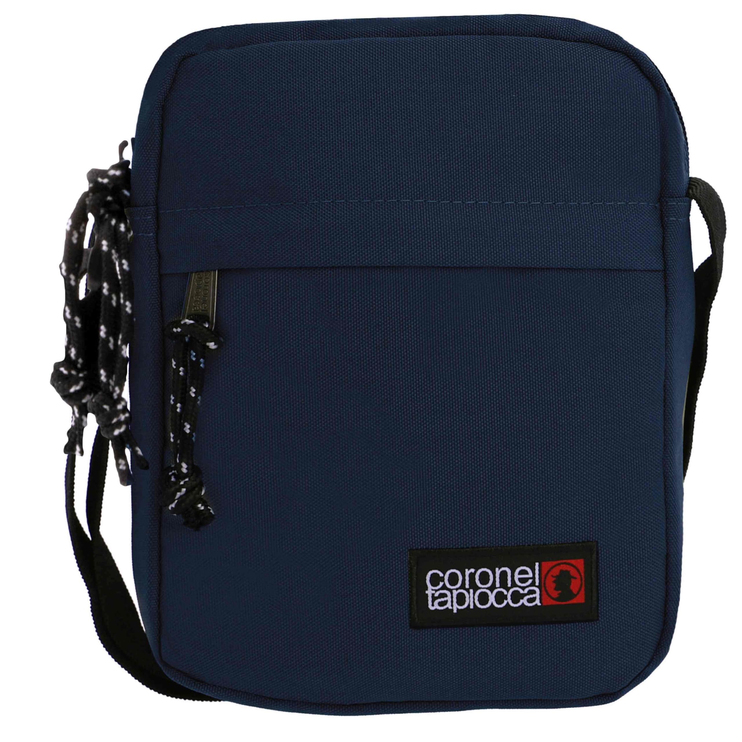 Coronel Tapiocca Męska torba na ramię Urban Shoulder Bag męska torba na ramię, 17,5 x 22 5,6 cm, niebieski morski, 17.5 x 22 x 5.5 cm