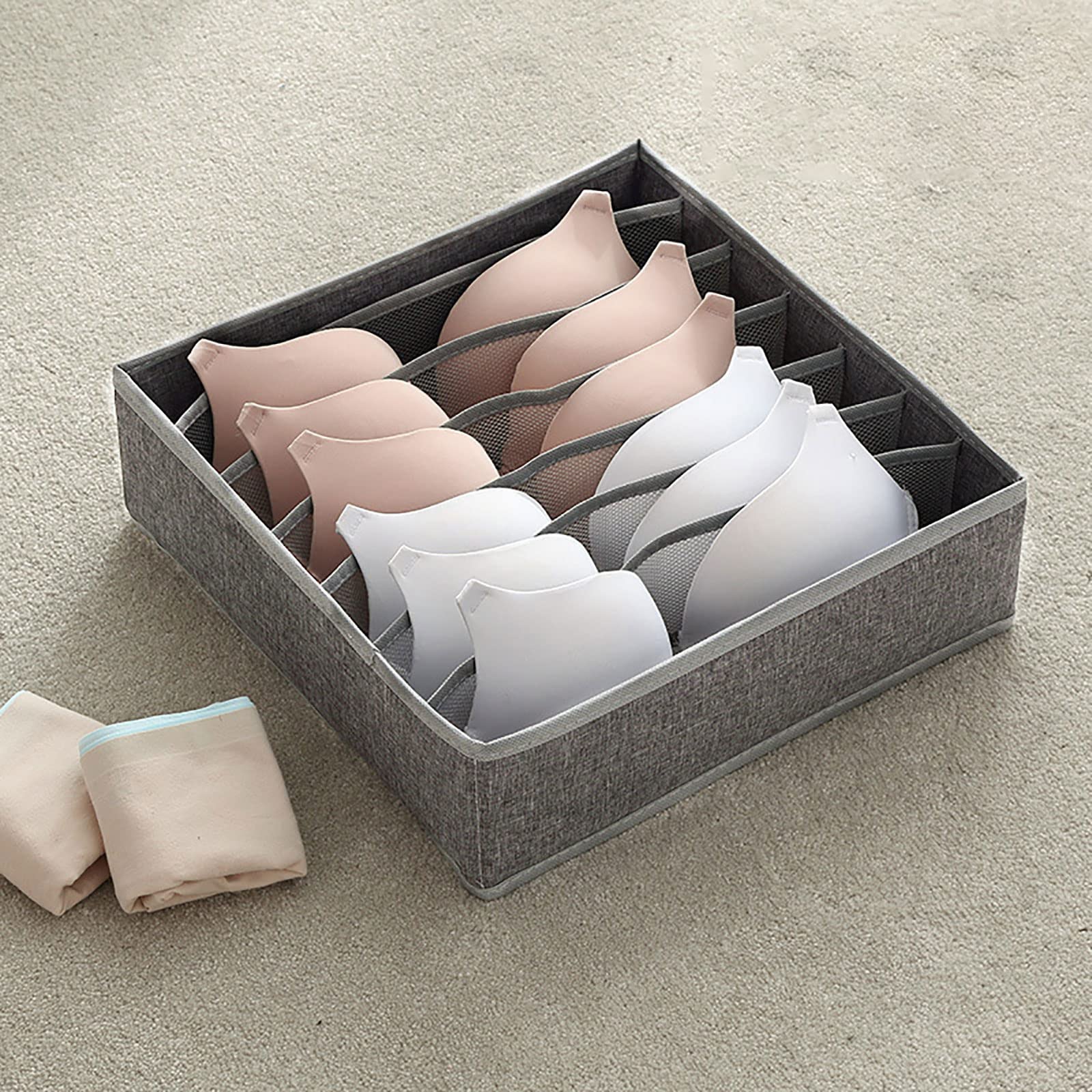 Garde-Robe Organisateur de vêtements pour tiroirs Étudiant Vêtements Bacs de Rangement Chaussette Soutien-Gorge sous-vêtements Organisateur Universel de vêtements Convient pour Chambre à Cou