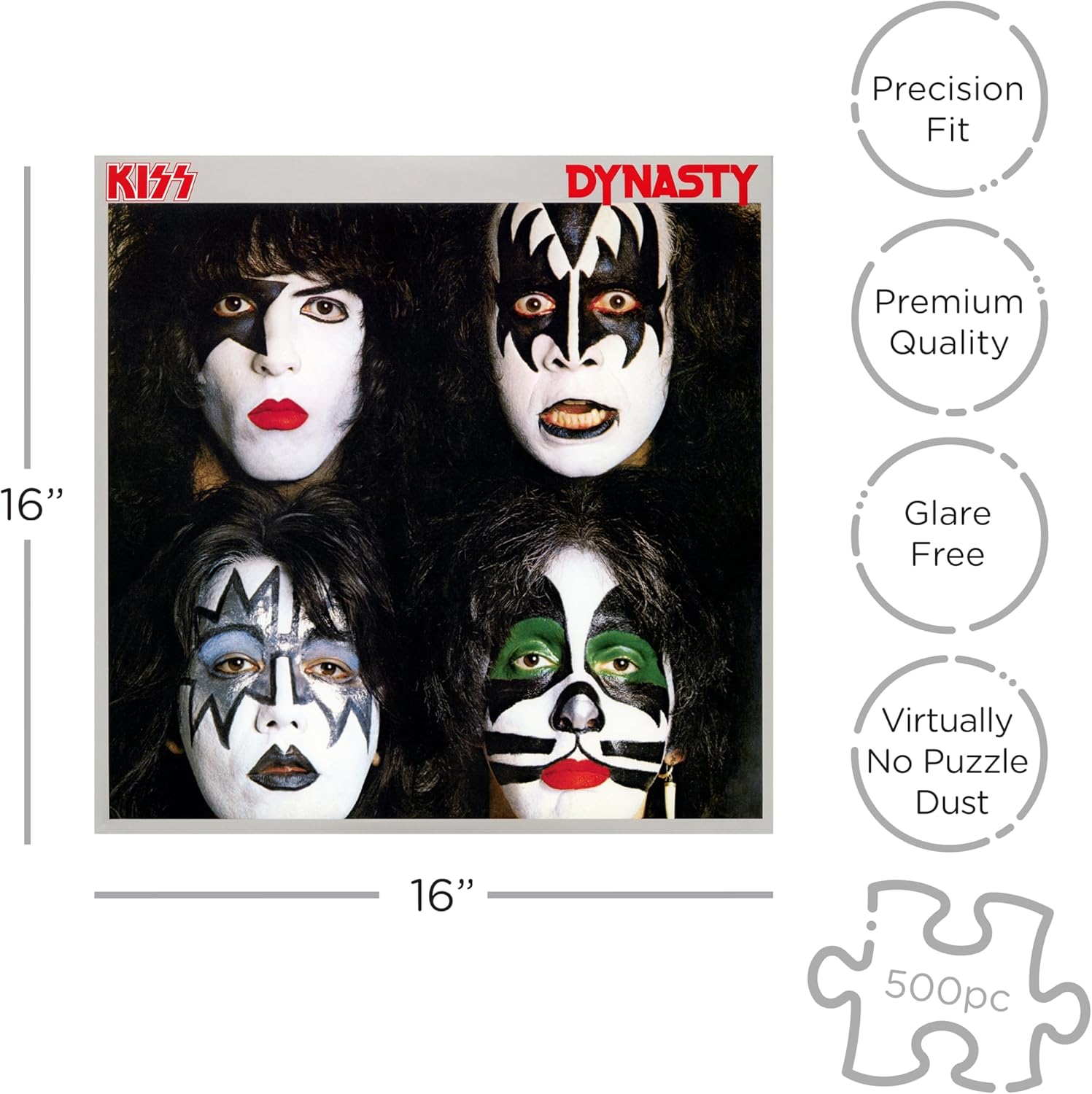 KISS Dynasty (500 Piece Jigsaw Puzzle)