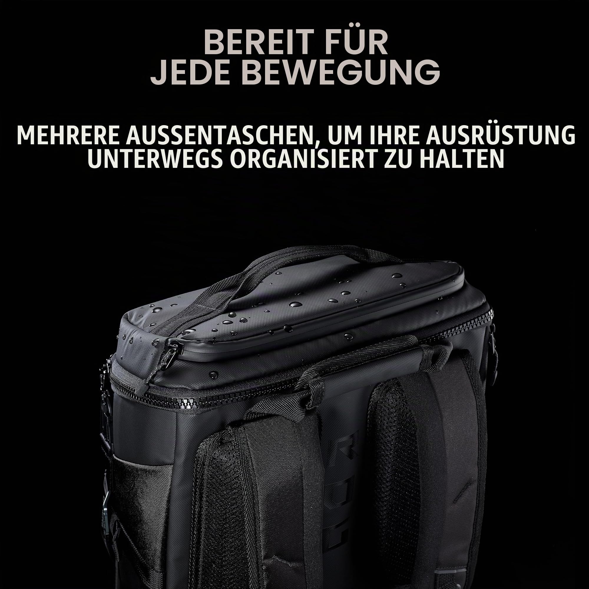 ASUS ROG Ranger Backpack BP2701 | Laptop Rucksack für Gaming Laptops bis zu 18 Zoll | 24L Volumen | wasserabweisend | robust und leicht | Black