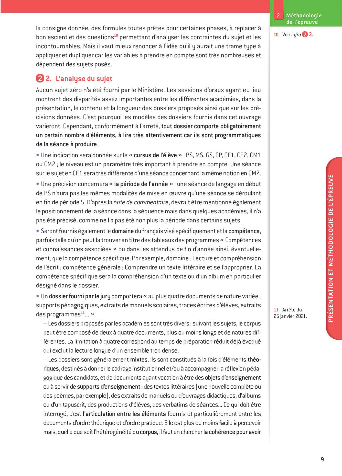 Français - CRPE 2026-2027 - Epreuve orale d'admission