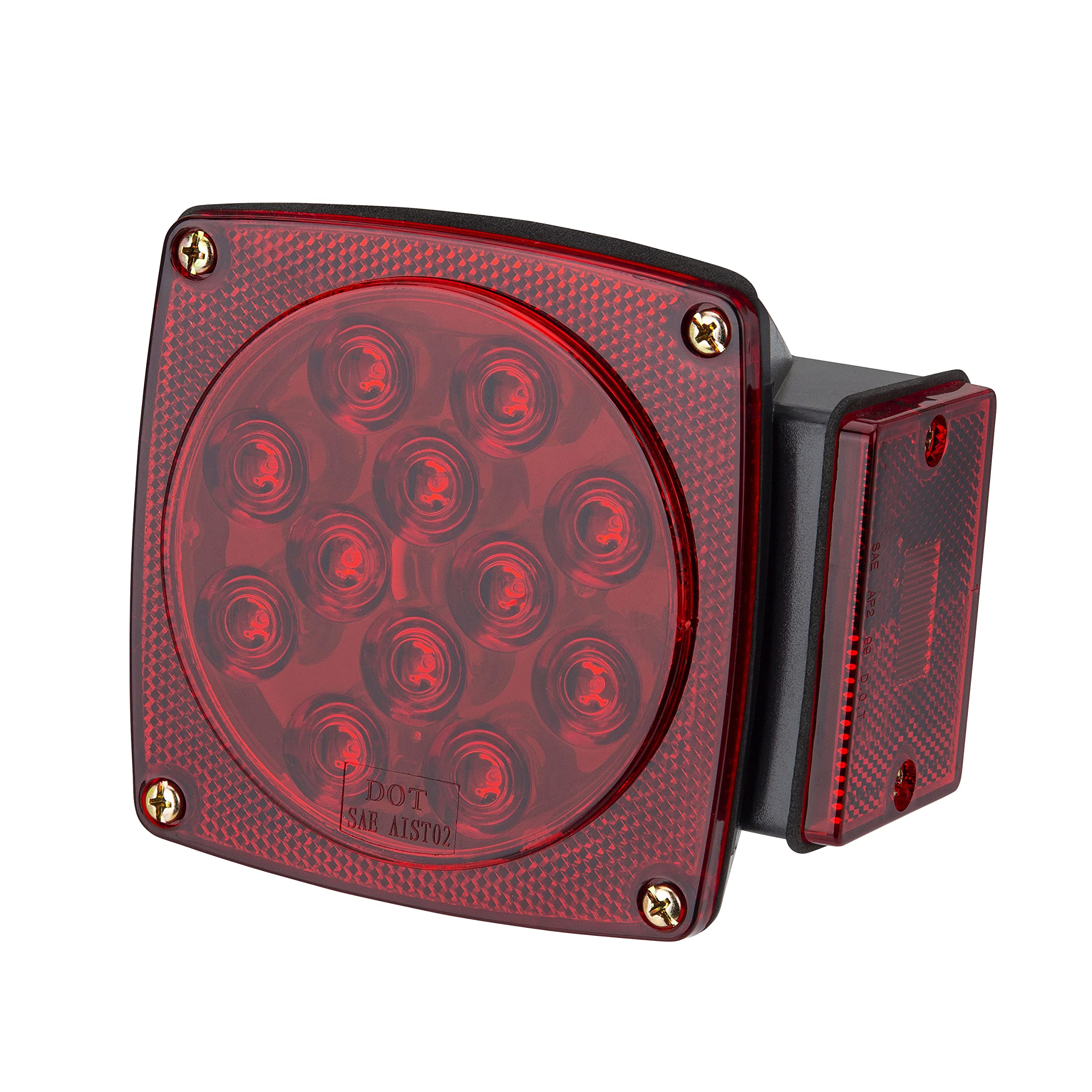 TOWSMART ProClass 80 in. Under Submersible 6-Function Curbside LED Red Rear Trailer Light