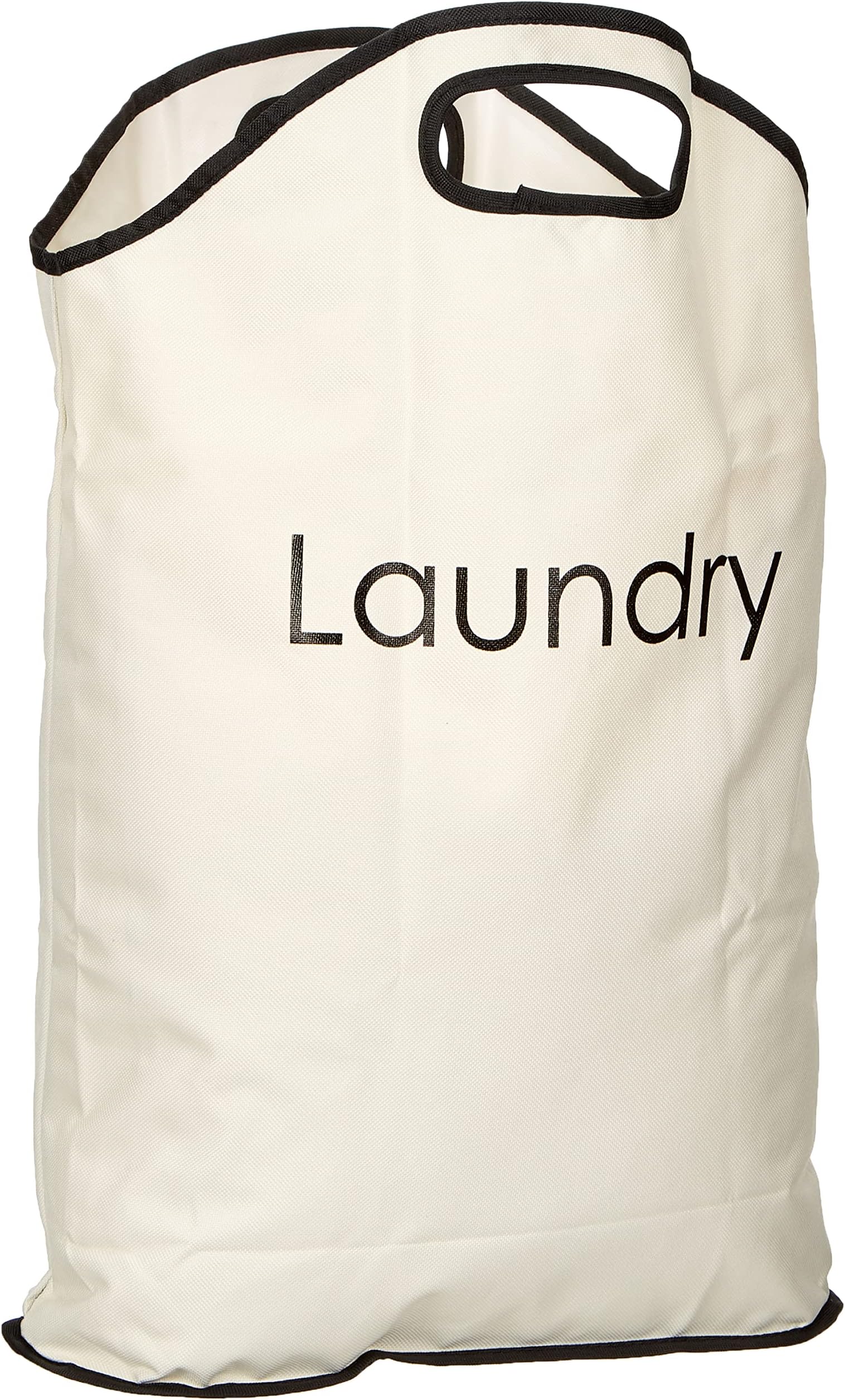 Maturi Polyester Laundry Bag with Integrated Handles in Cream, 49 x 58 x 1 cm