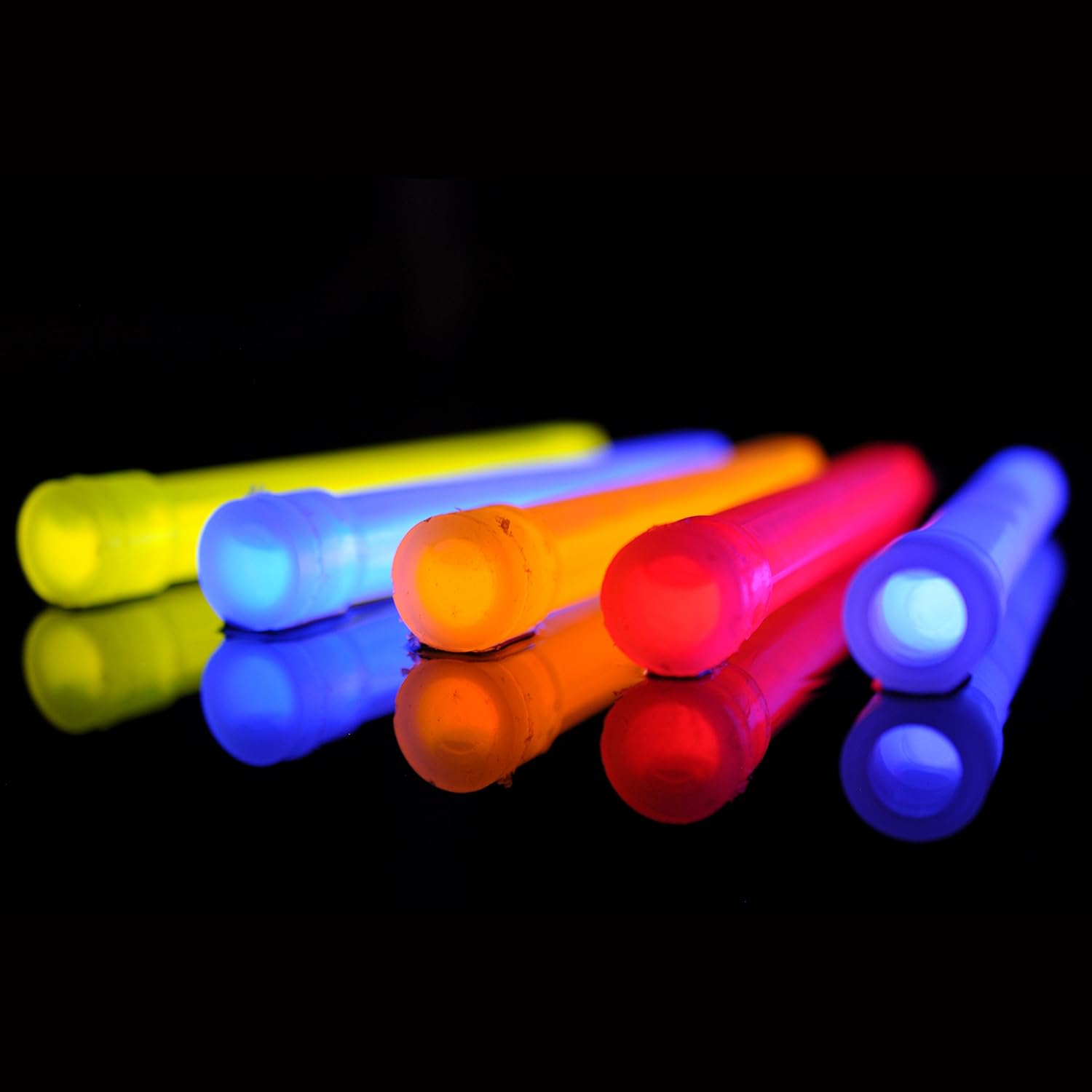 CampCo Humvee HMV-6BL10 6-Inch Weatherproof Lightstick with 8-Hour Glow Time, Blue, 10 Pack : Sports & Outdoors