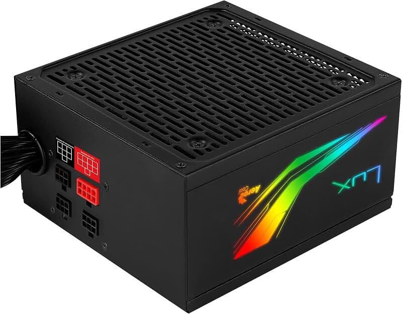 Aerocool Lux RGB M 750W - Alimentation modulaire RGB, 80Plus Bronze 230V)