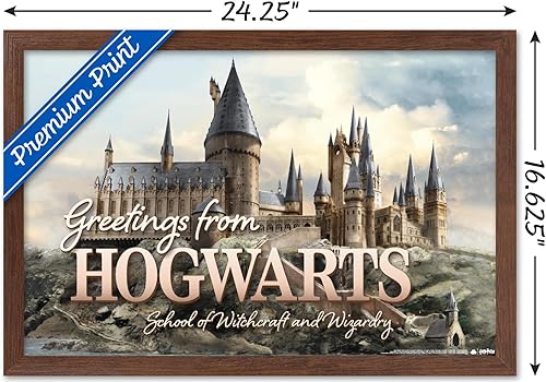 Miniatura 3 de Trends International The Wizarding World Harry Potter - Greetings From Hogwarts Wall Poster