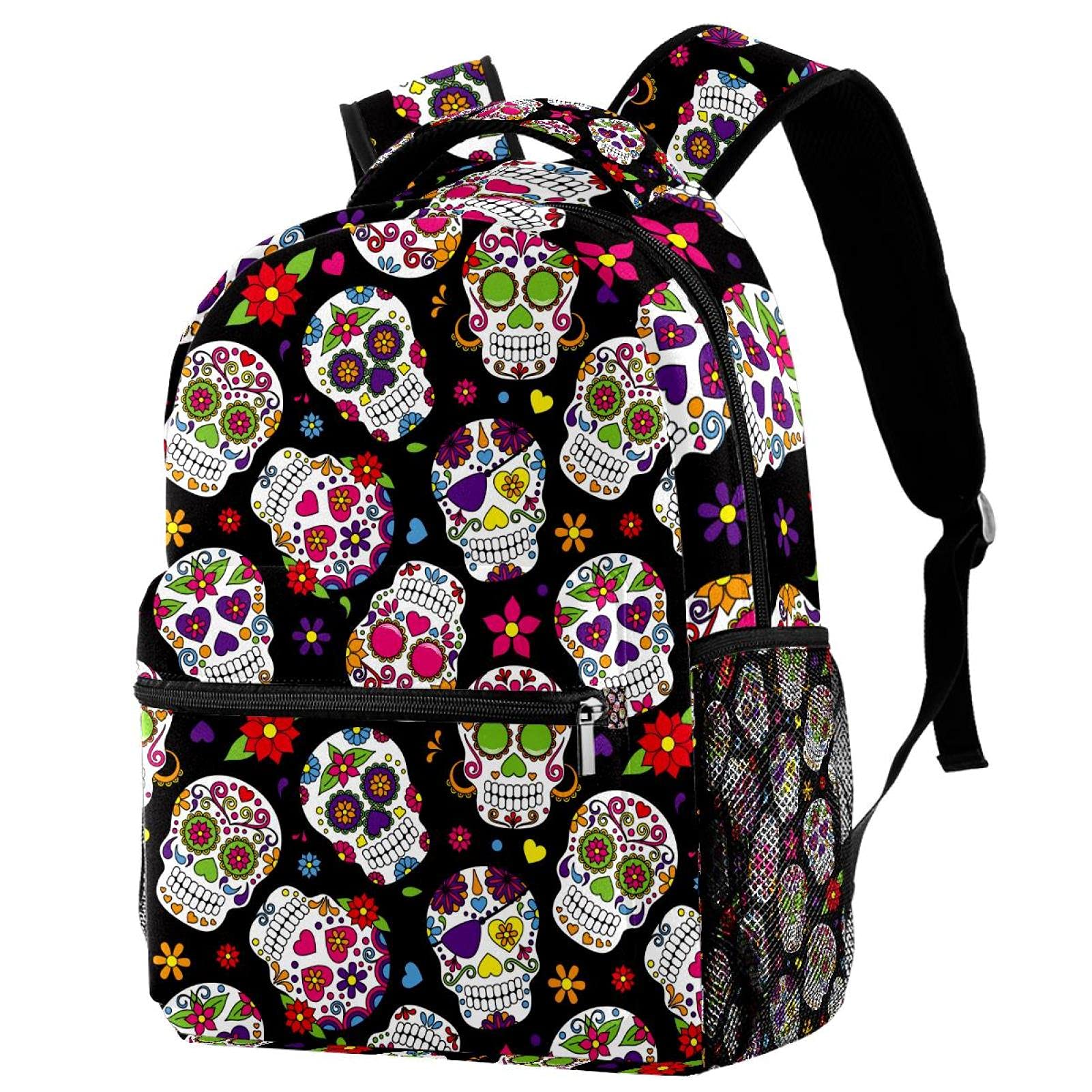 Sac à dos d'étudiant avec poches latérales pour adolescent - 7