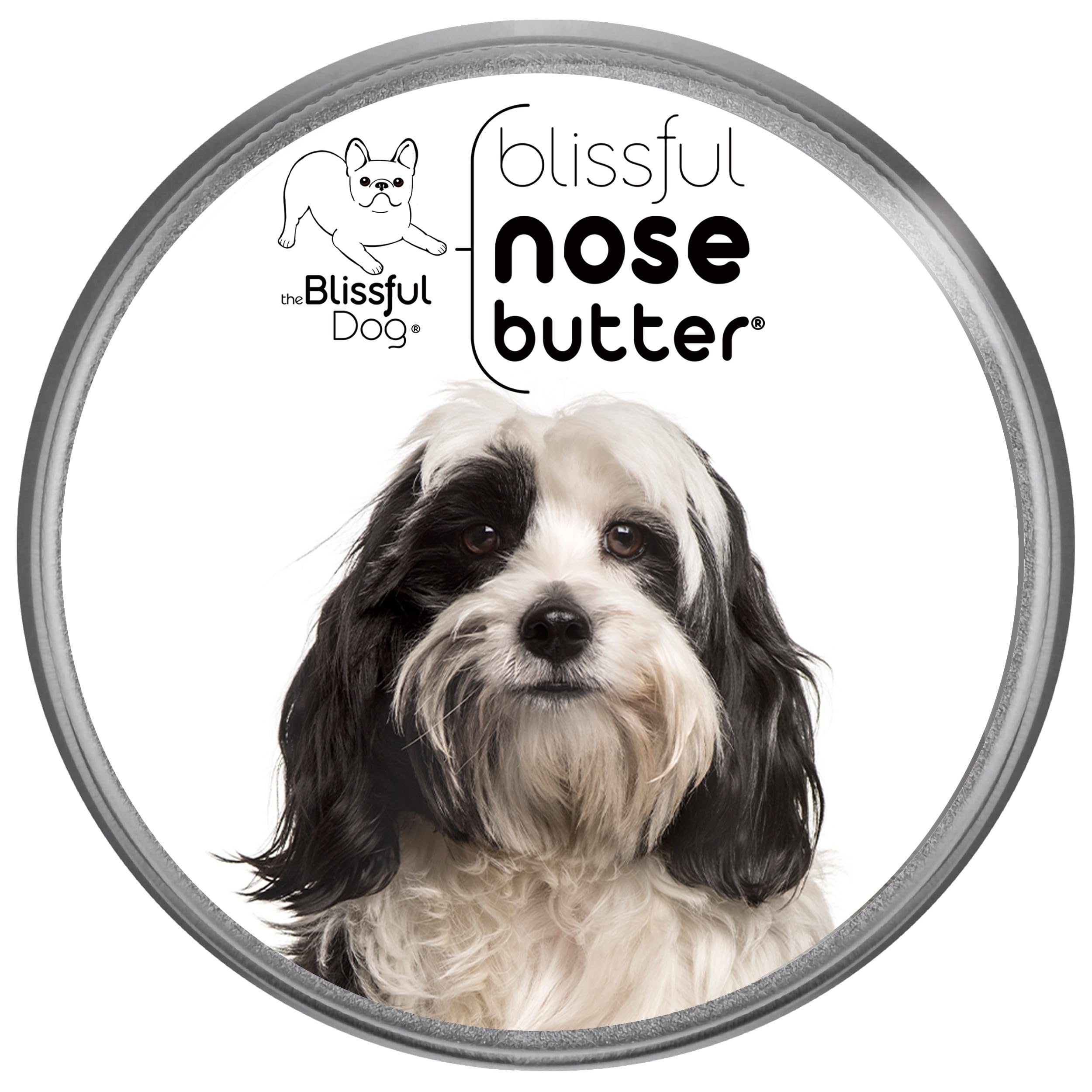 The Blissful Dog Tibetan Terrier Unscented Nose Butter - Dog Nose Butter, 4 Ounce