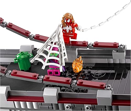 Miniatura 9 de Juguete de Spiderman Lego de Marvel Super Heroes Spider-Man Web Warriors Ultimate Bridge 76057